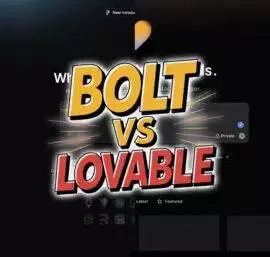 Vibe coding: Bolt.new vs Lovable.dev